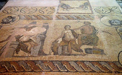 Mosaik im Museum von Chania